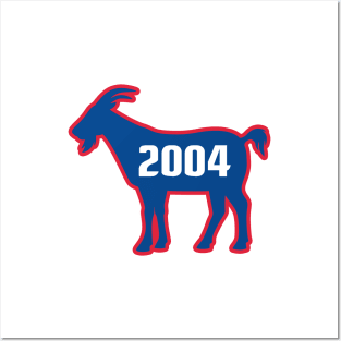 DET GOAT - 2004 - White Posters and Art